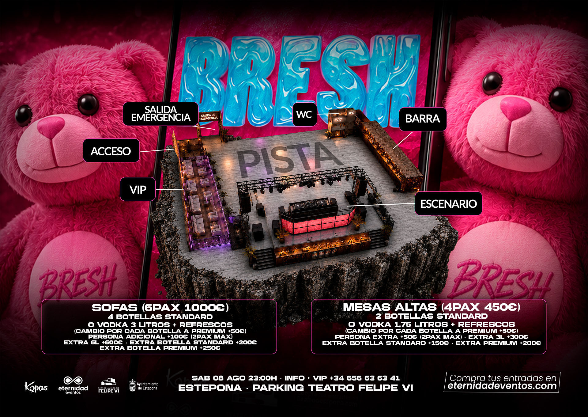 Información BRESH VIP