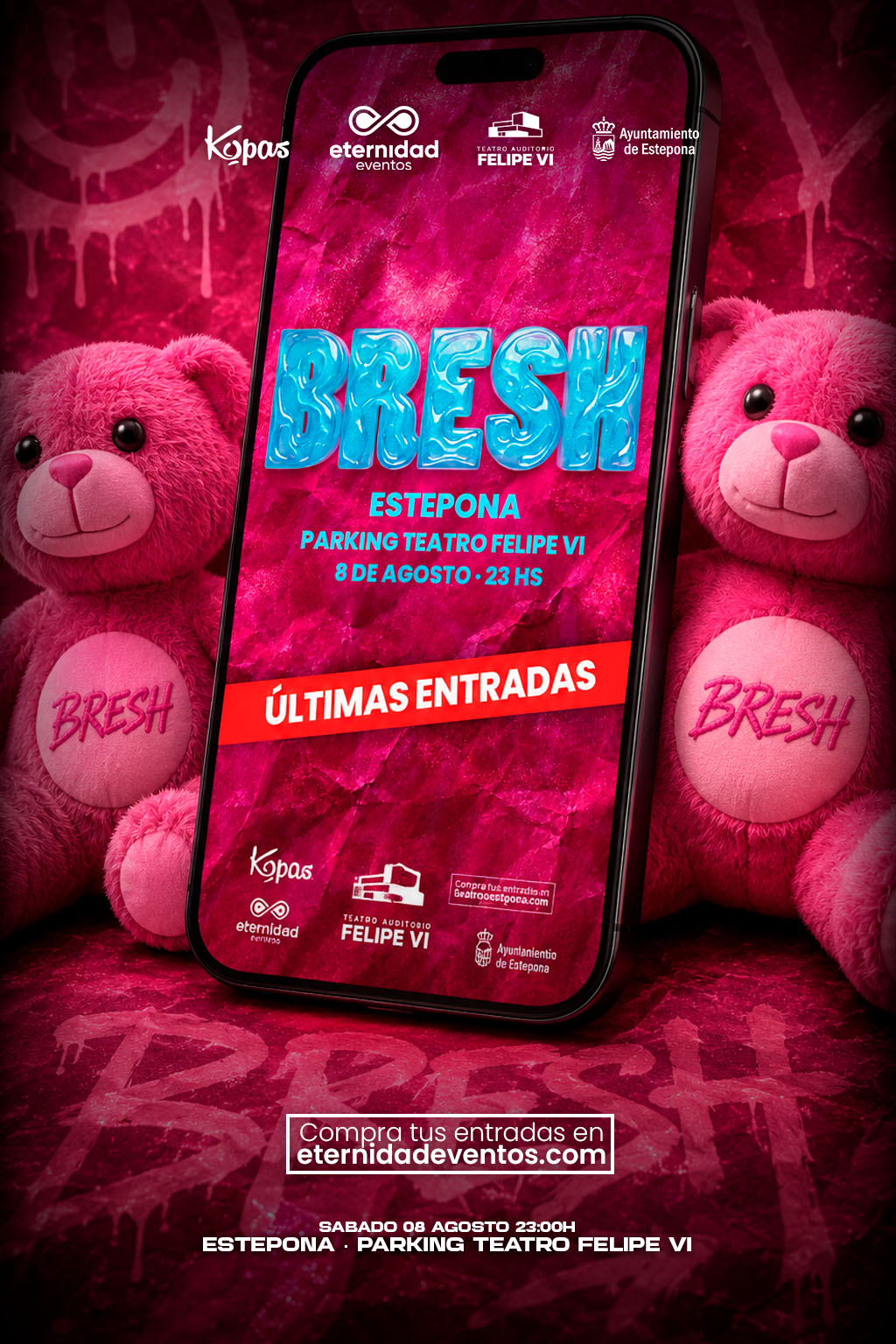 Flyer oficial de BRESH Estepona